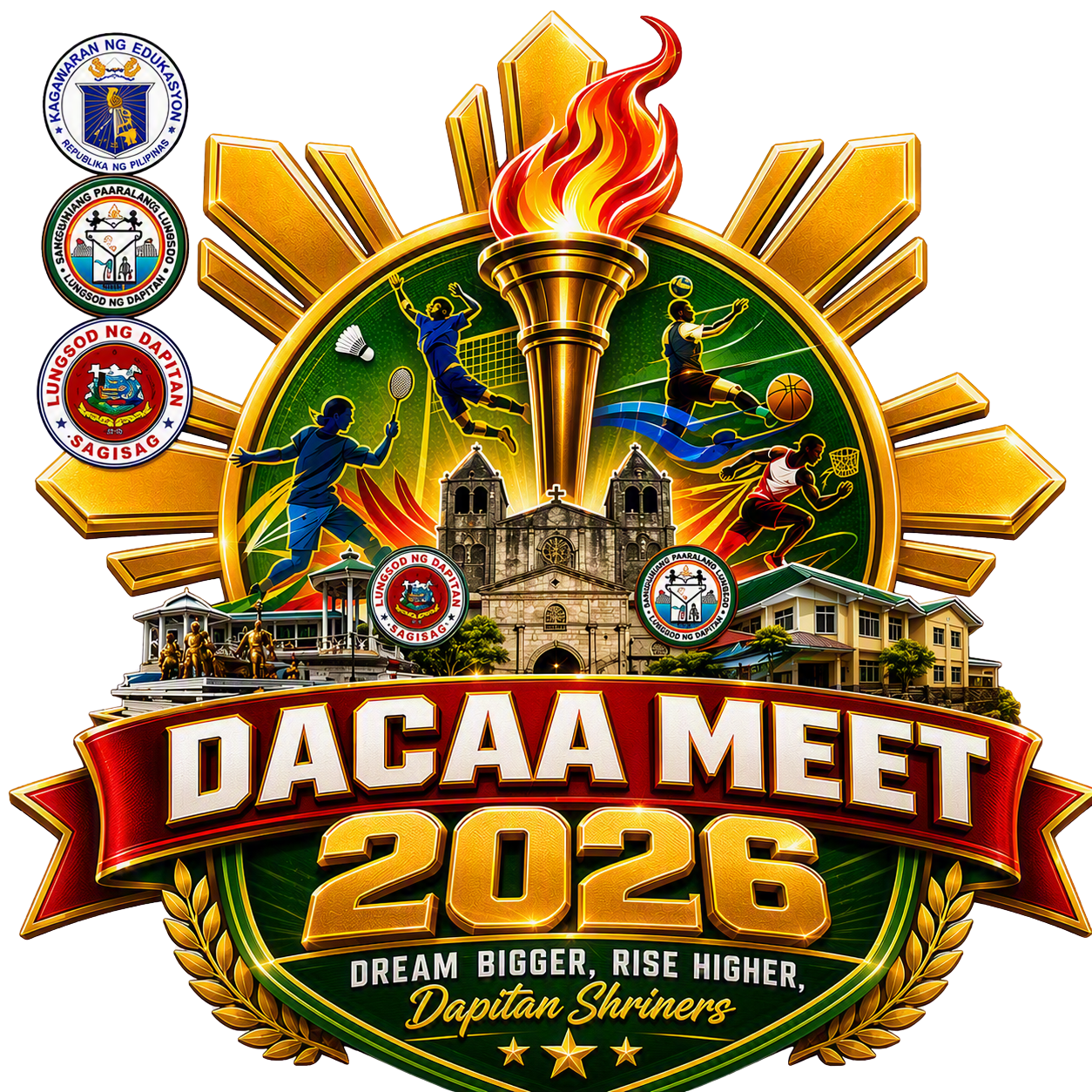 DACAA Meet logo